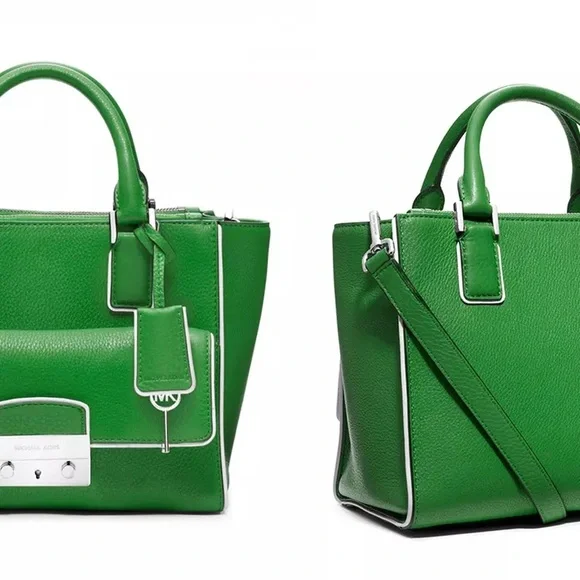 Michael Kors Audrey Satchel Handbag - Picture 3 of 7